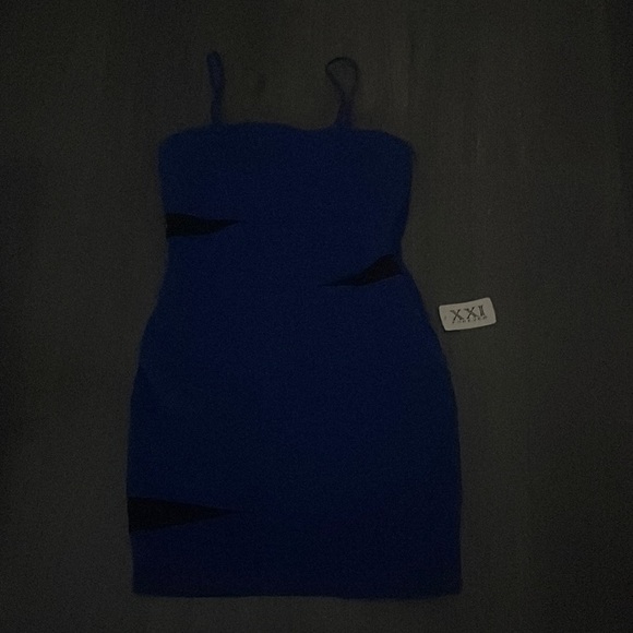 Forever 21 Royal Blue Dress - Picture 3 of 6